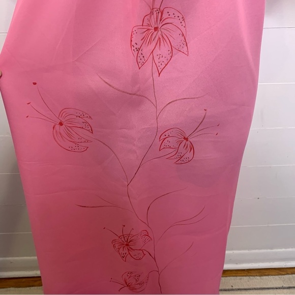 Vintage 70's maxi dress size M - Picture 4 of 10